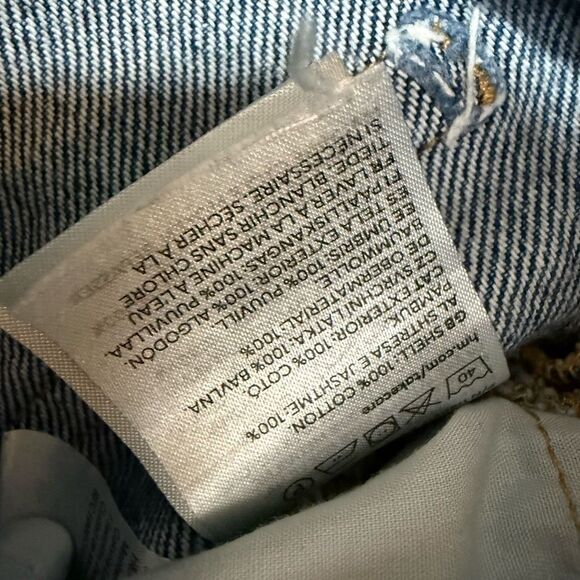 H&M Medium Wash High Rise Waisted Mom Dad 90s Jeans 4 Straight - Picture 5 of 9